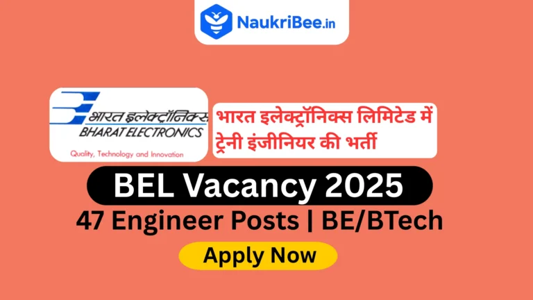 BEL Recruitment 2025
