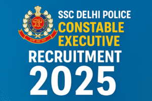 SSC Delhi Police Constable Vacancy 2025
