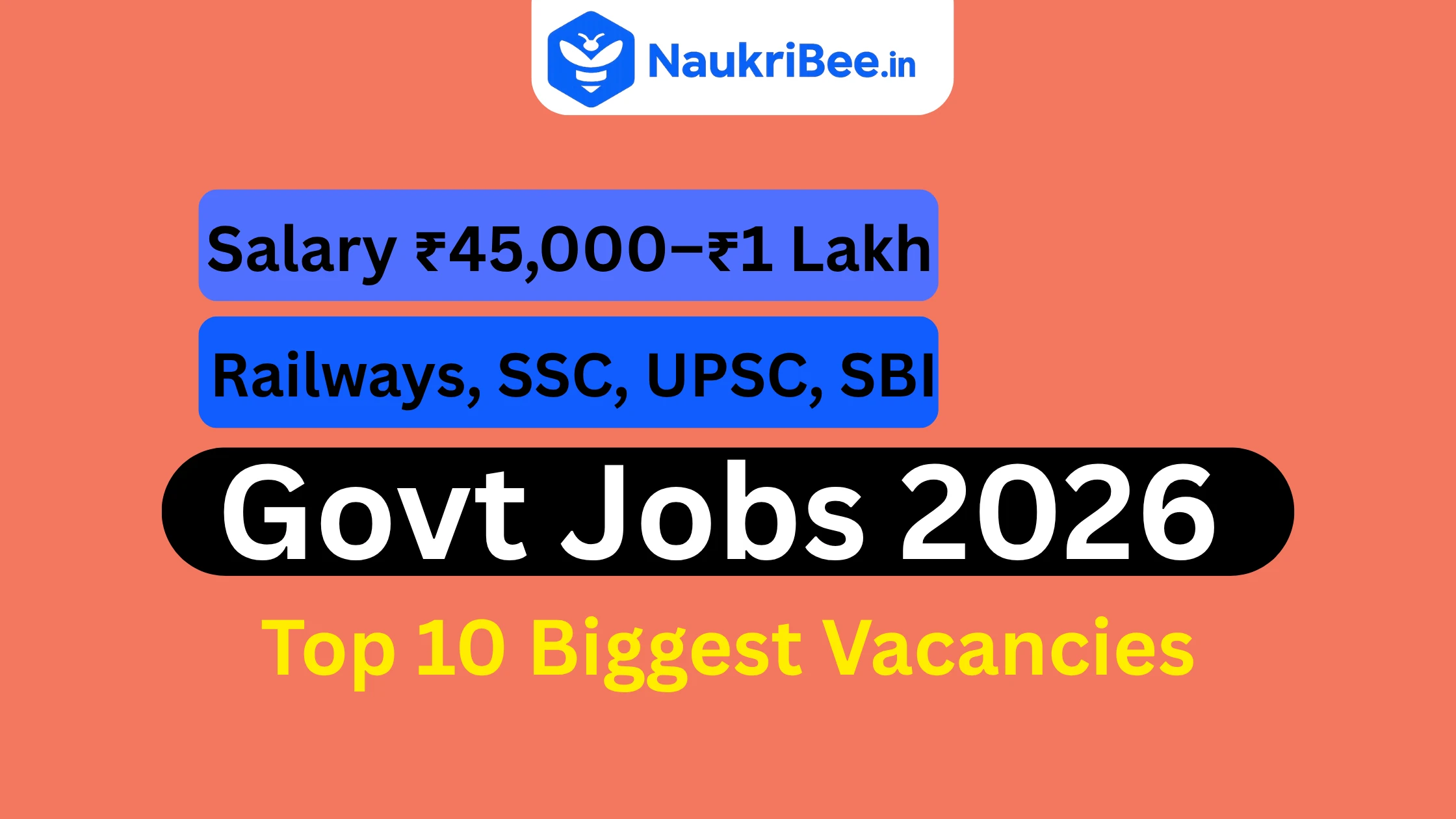 Top 10 Upcoming Government Jobs in 2026