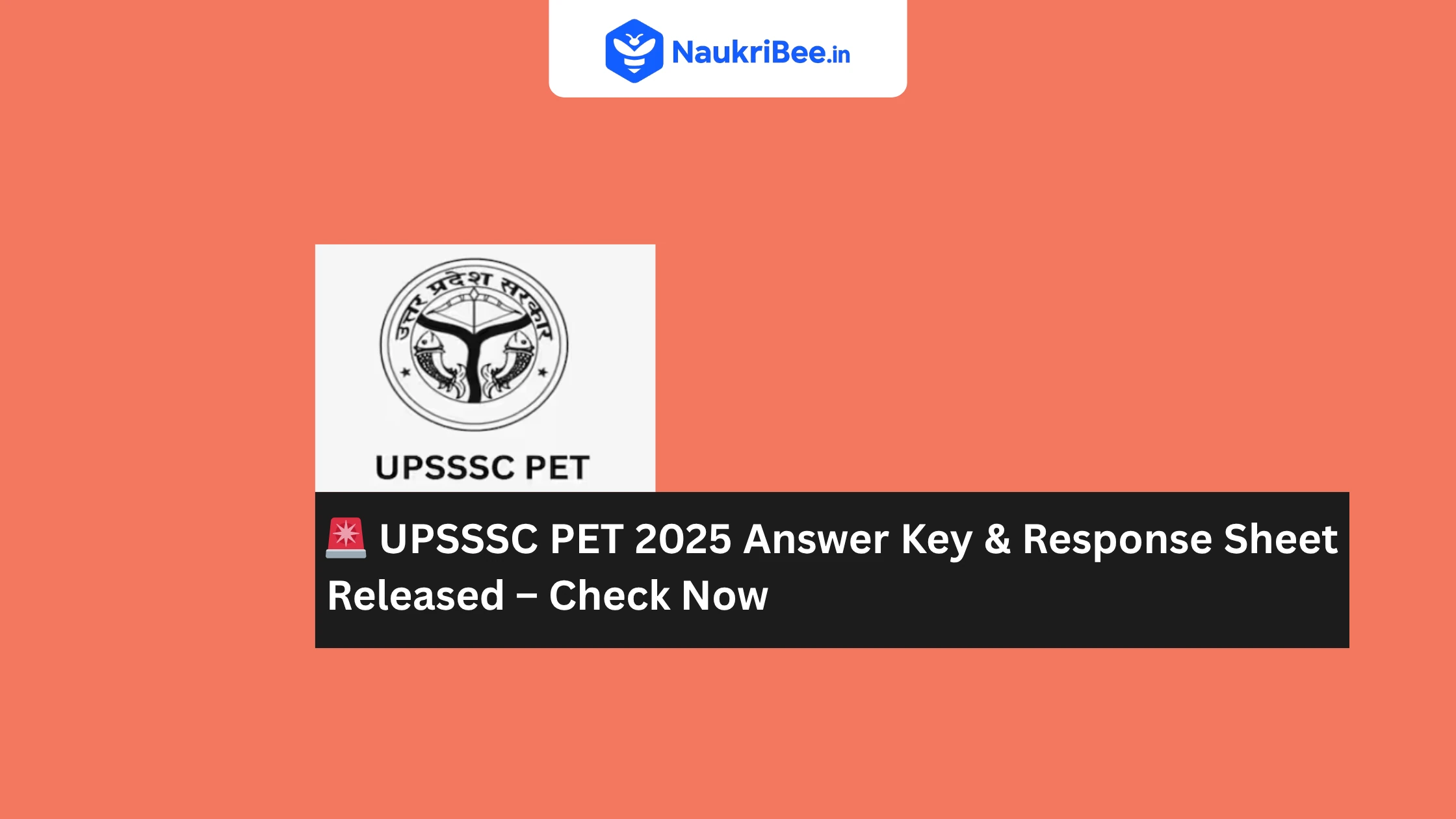 UPSSSC PET 2025 Answer Key