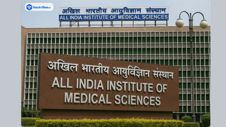 AIIMS CRE-4 Recruitment 2025
