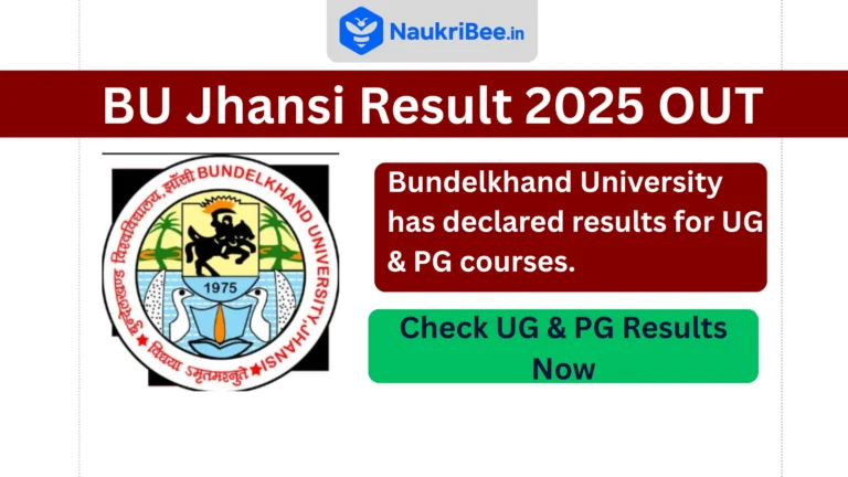 BU Jhansi Result 2025