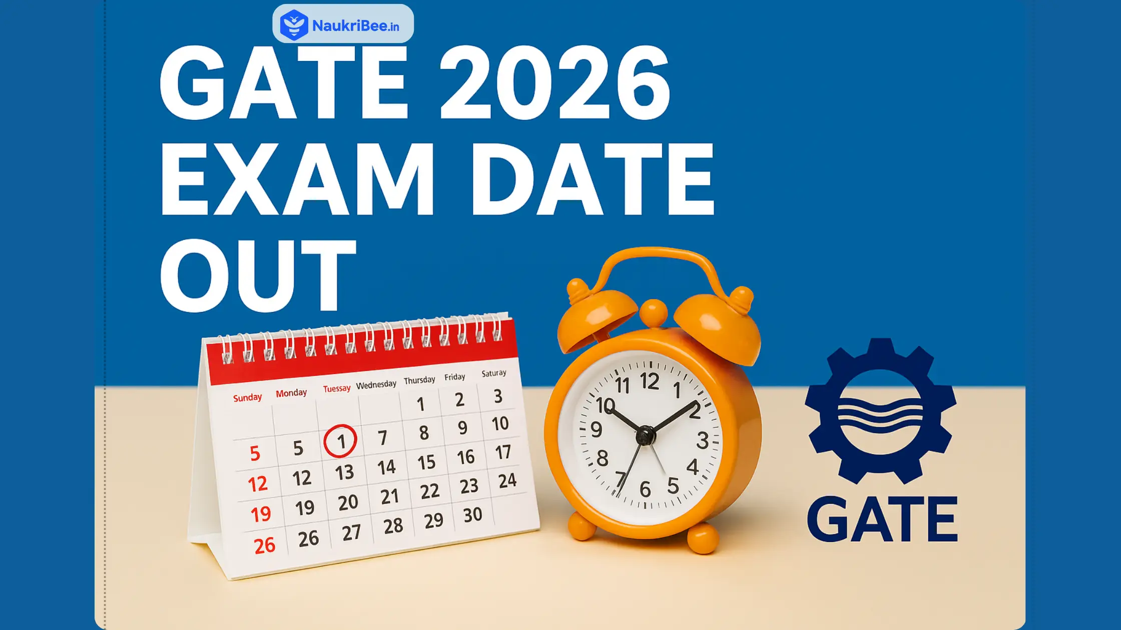 GATE 2026 Exam Date