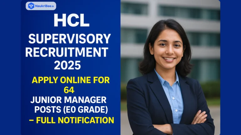 Hindustan Copper Limited Recruitment 2025