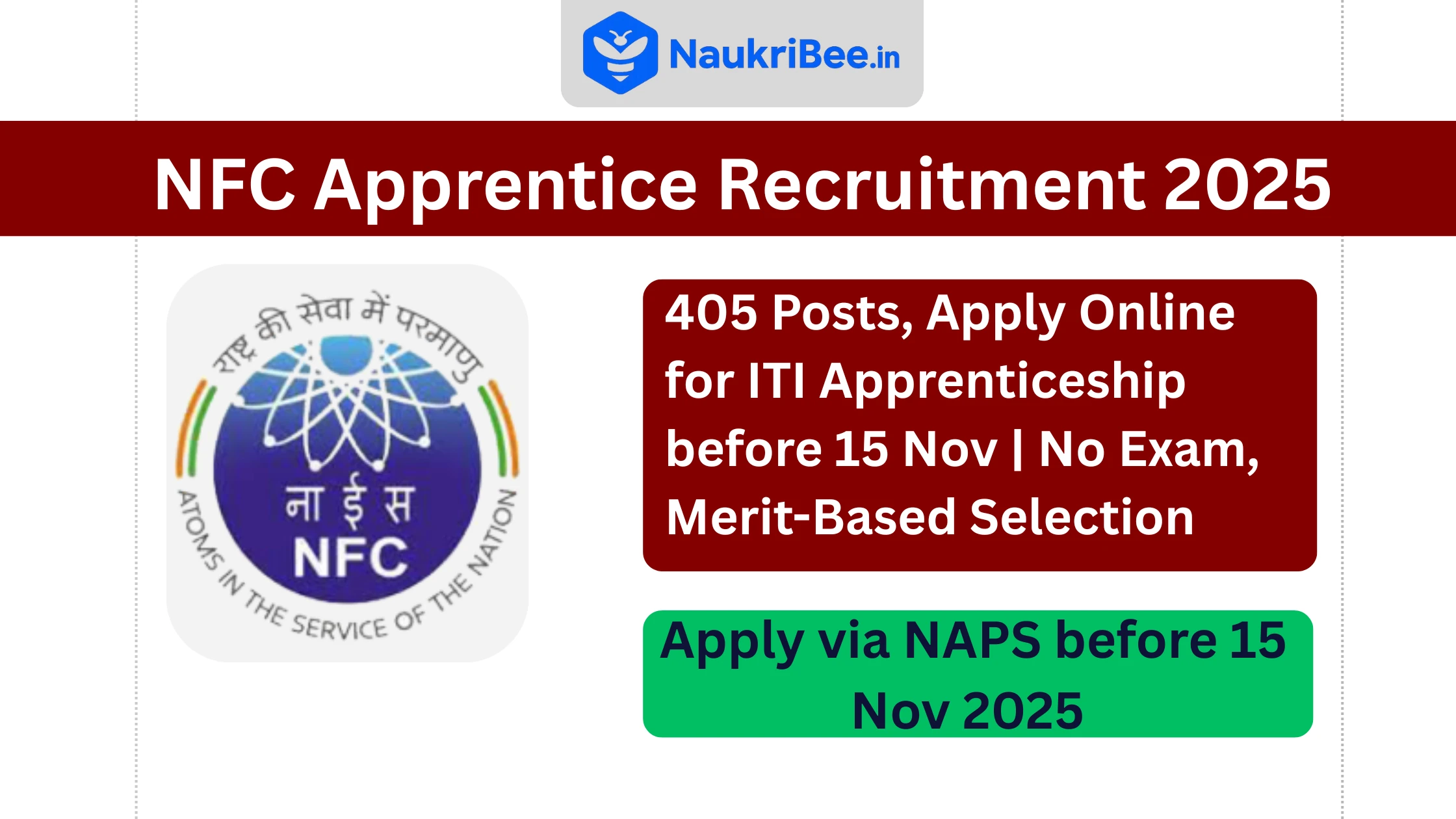 NFC Apprentice Recruitment 2025