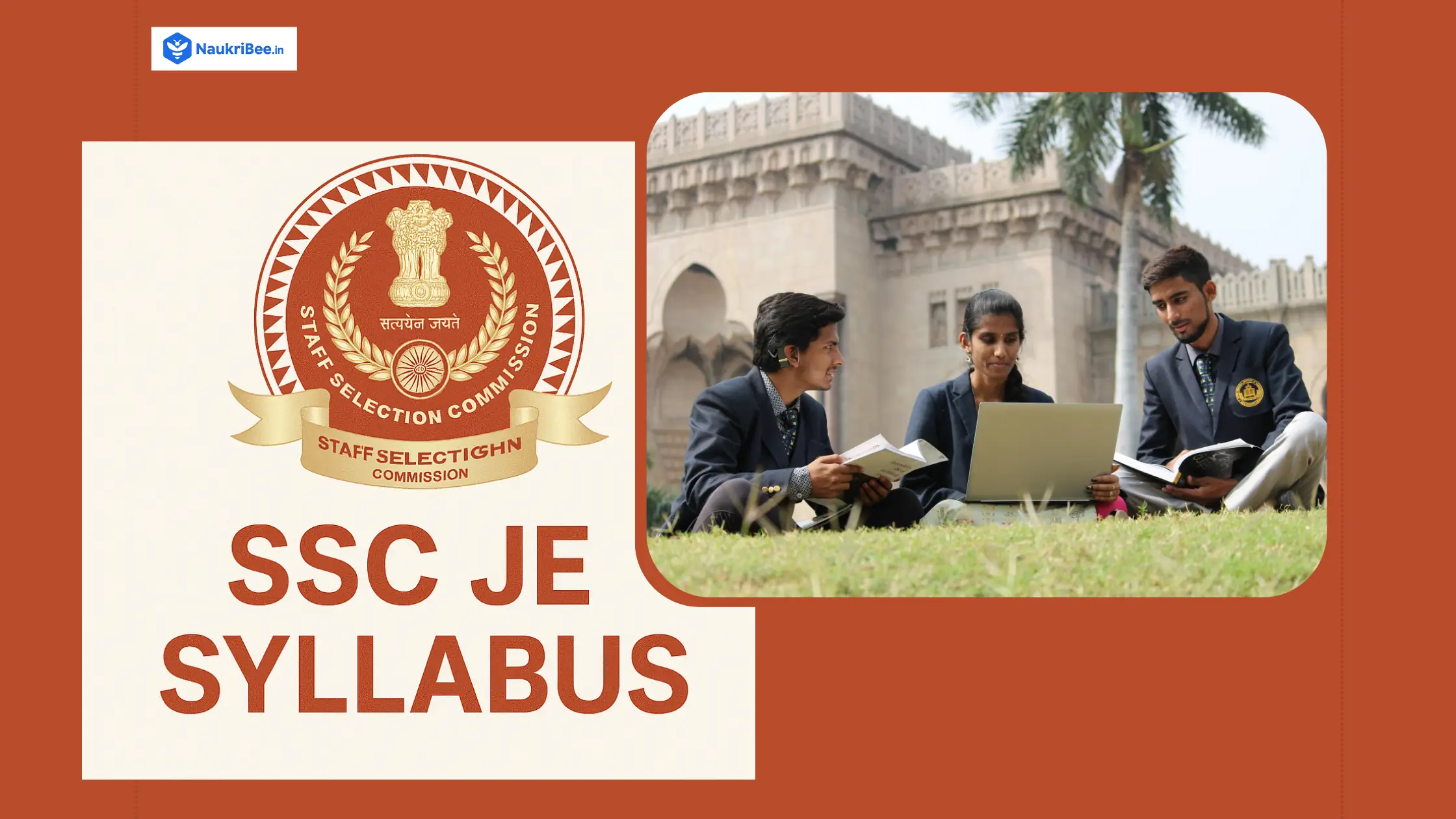 SSC JE Syllabus 2025