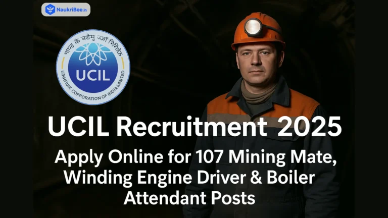 UCIL Recruitment 2025