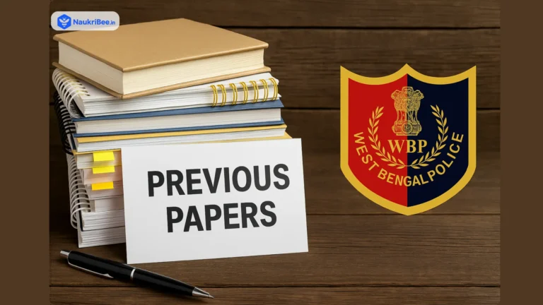 WBP Constable Previous Year Question Papers PDF