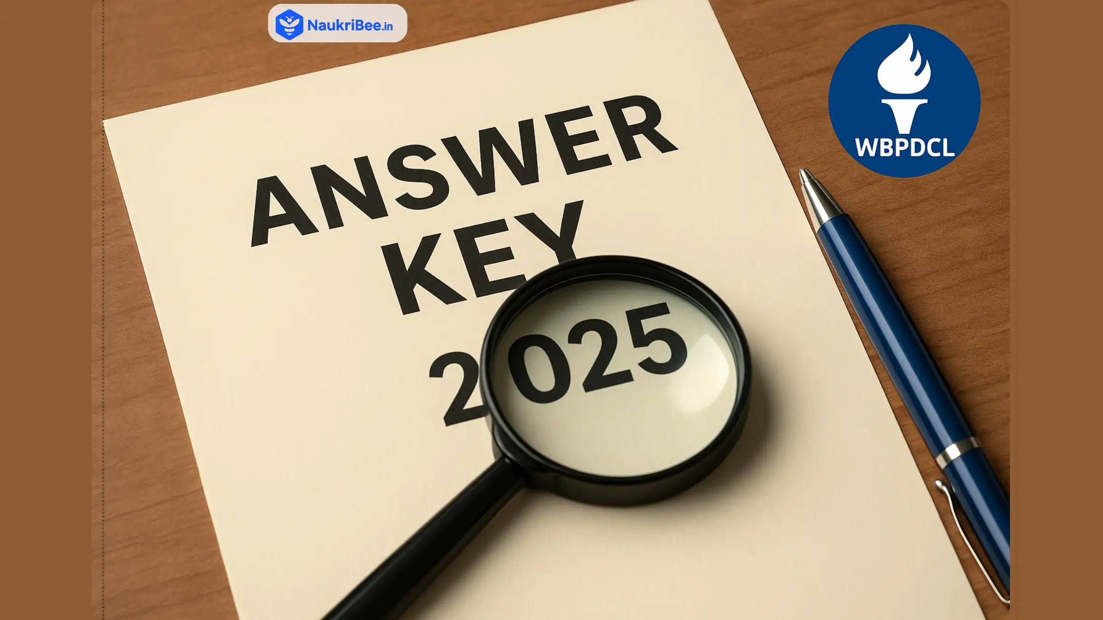 WBPDCL Answer Key 2025