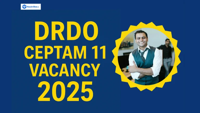 DRDO CEPTAM 11 Recruitment 2025
