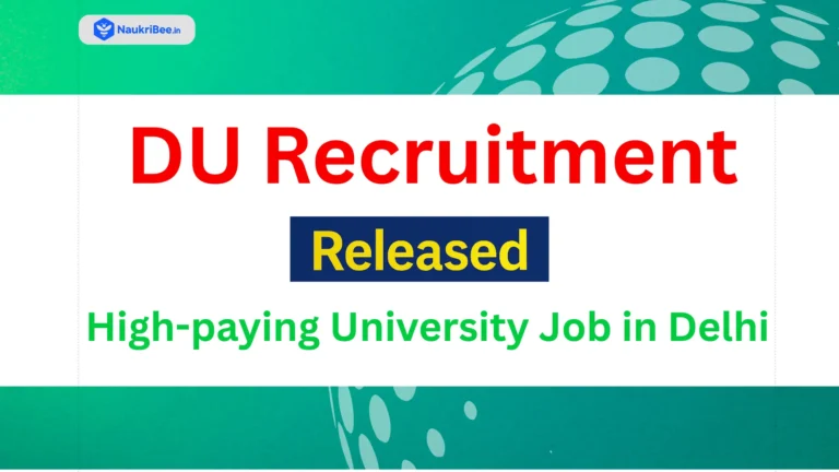 DU Recruitment