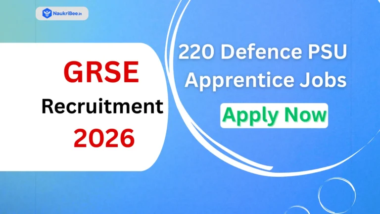 GRSE Recruitment 2026