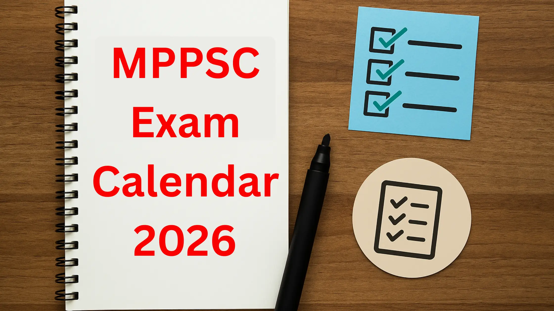 MPPSC Exam Calendar 2026