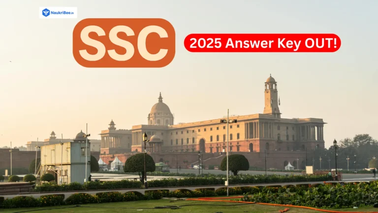 SSC CHSL Answer Key 2025