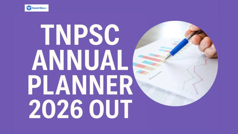 TNPSC Annual Planner 2026