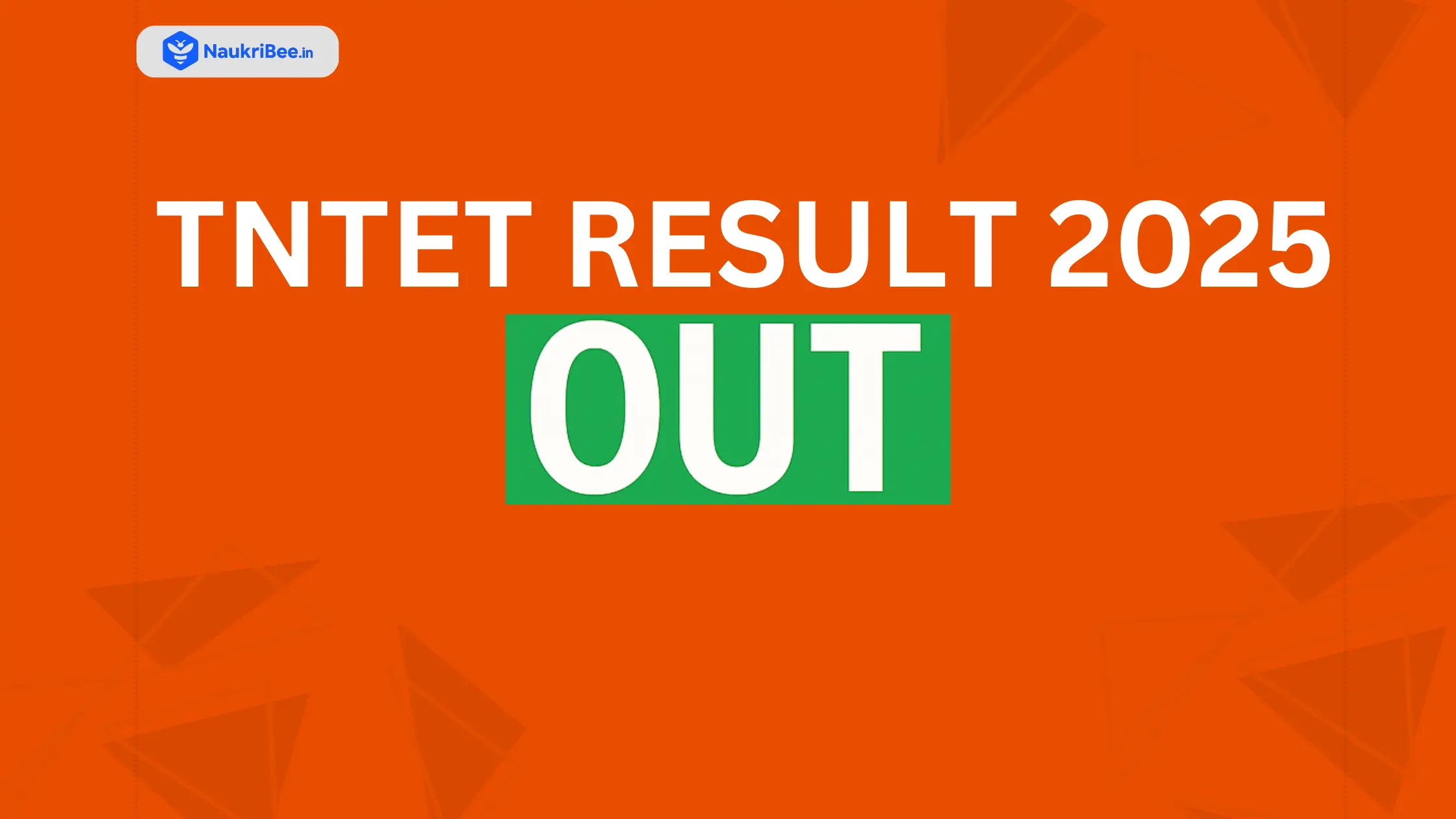 TNTET Result 2025