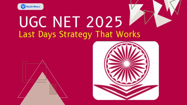 UGC NET December 2025 Last-Minute Preparation Tips
