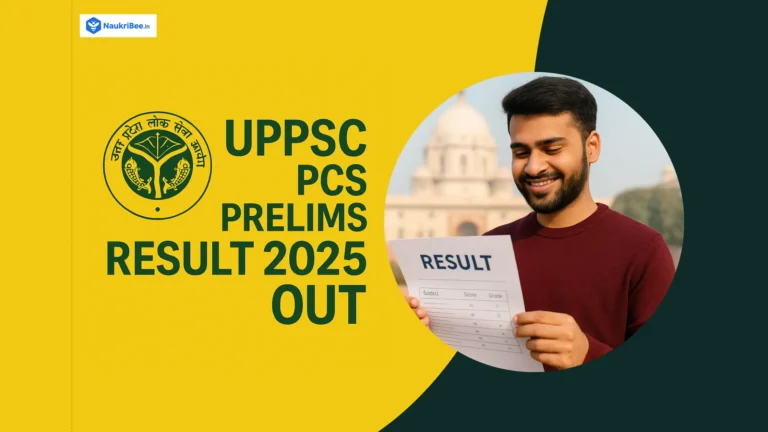 UPPSC PCS Prelims Result 2025