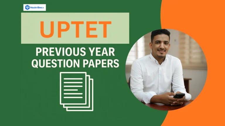 UPTET Previous Year Question Papers