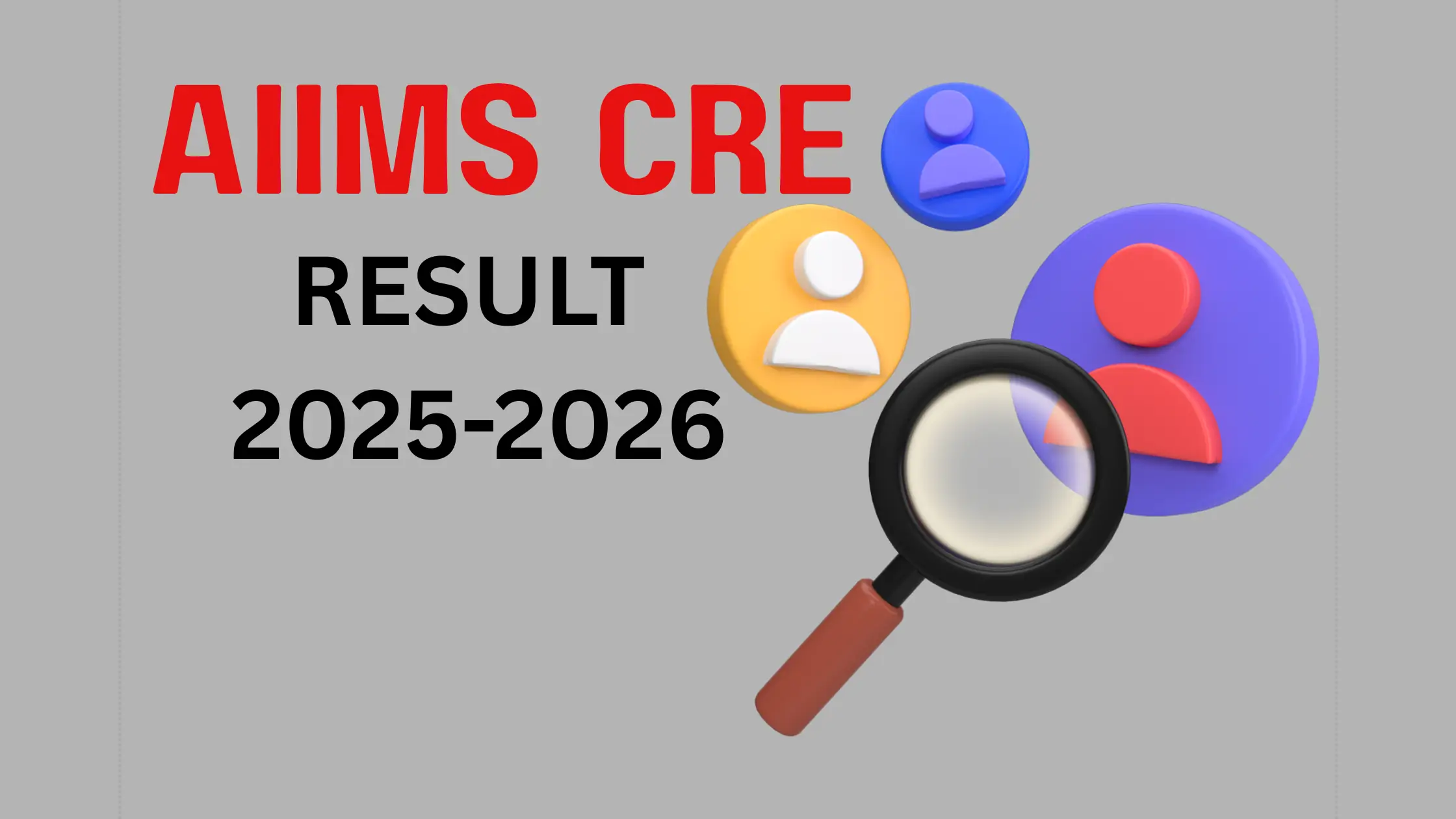 AIIMS CRE Result 2025