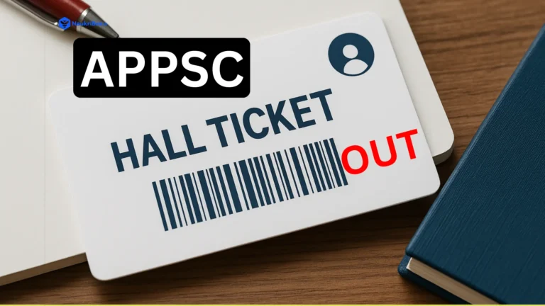 APPSC Hall Ticket 2026
