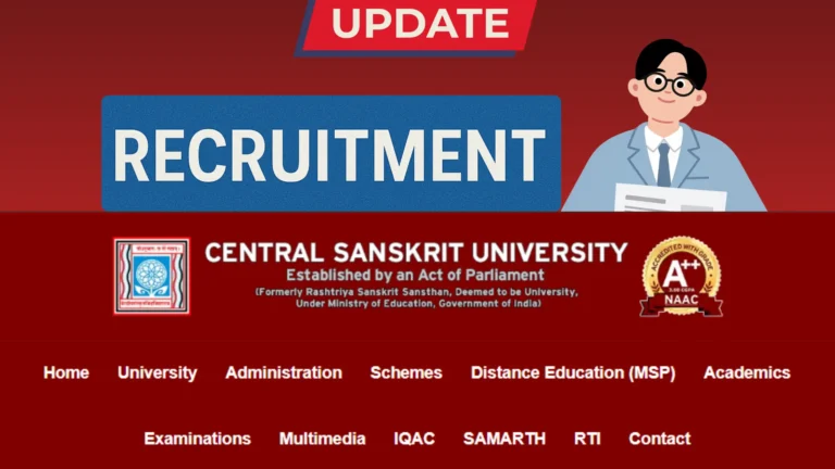 CSU Delhi Non-Teaching Recruitment 2026