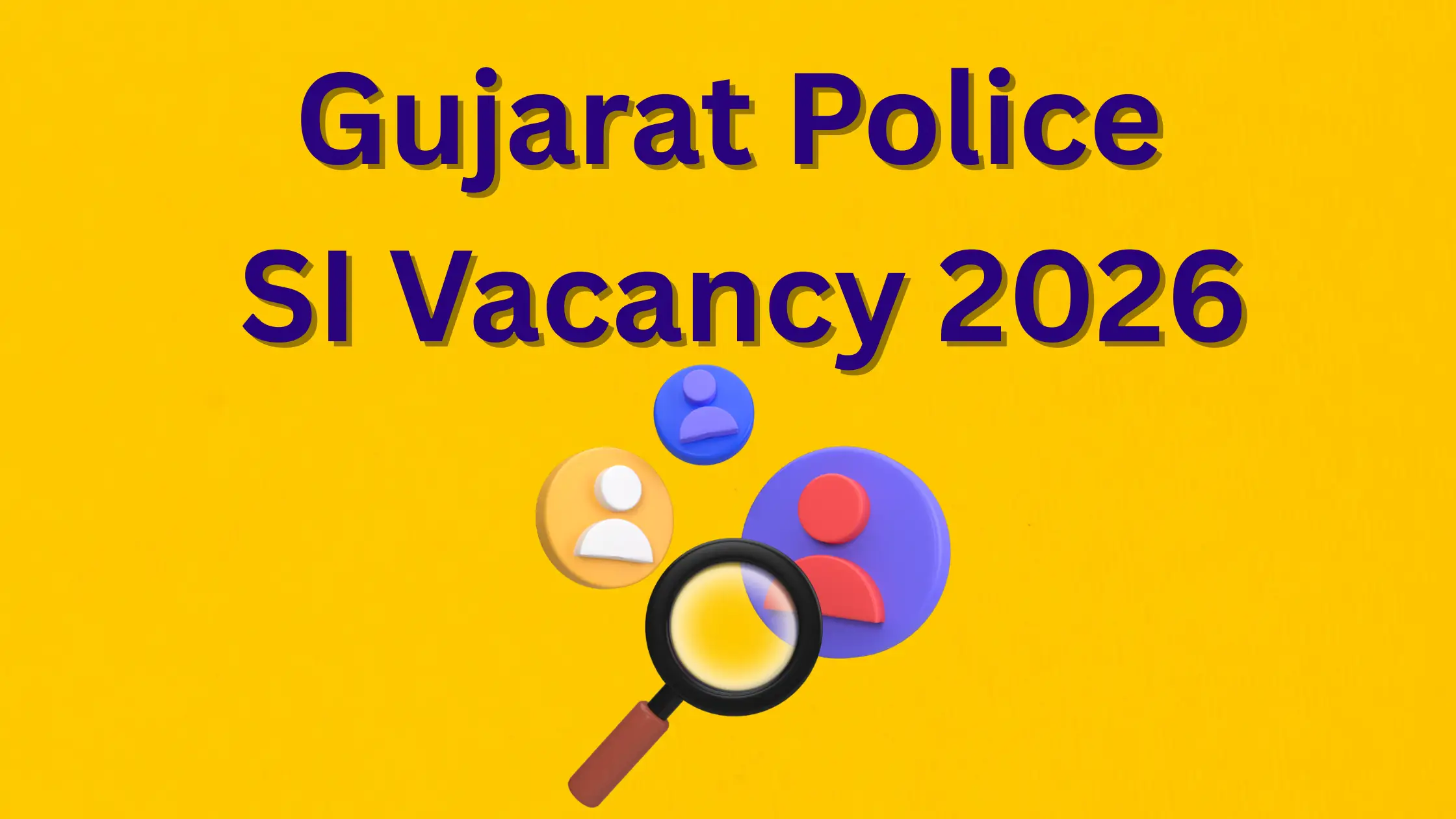 Gujarat Police SI Recruitment 2026