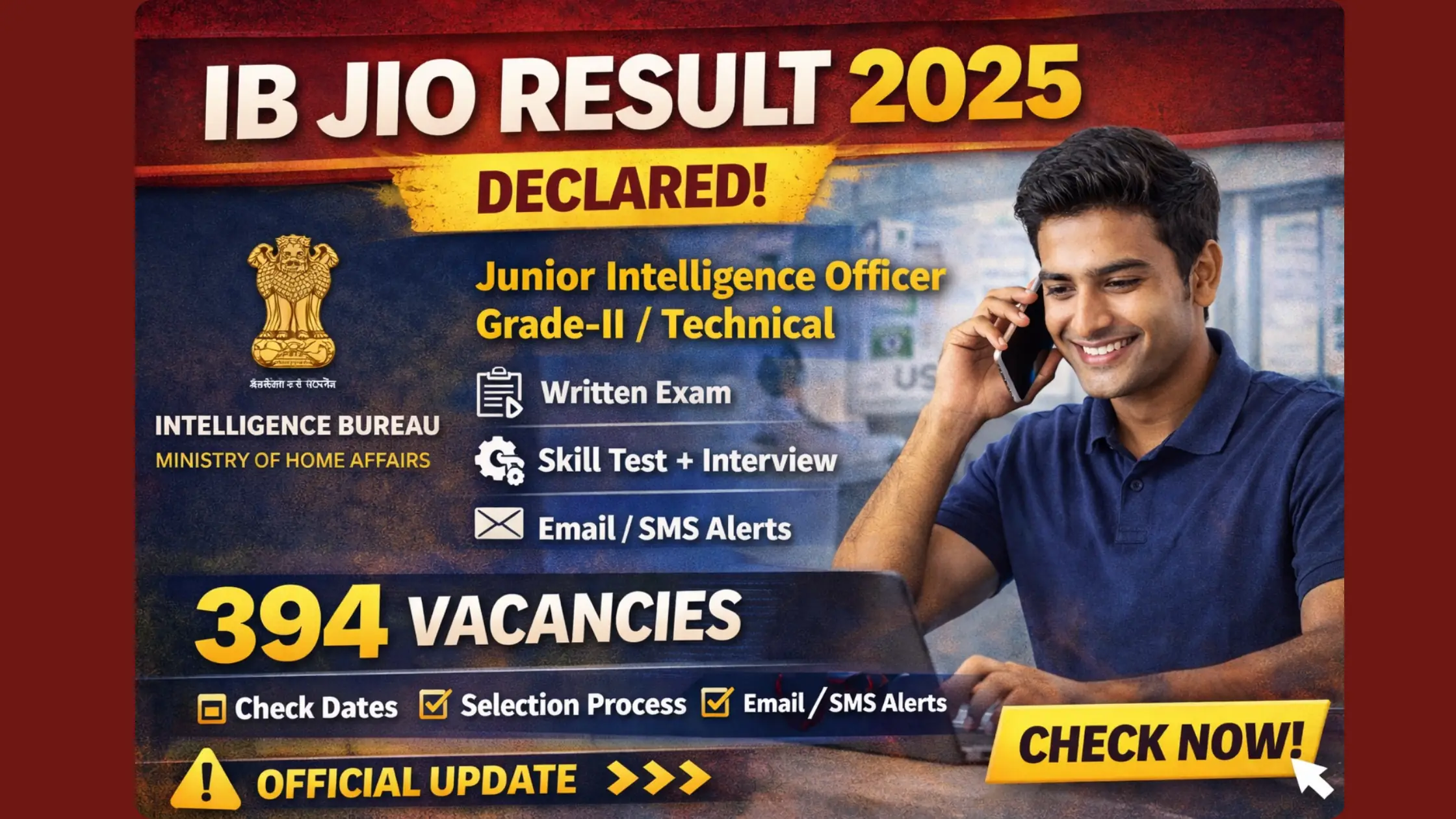 IB JIO Result 2025