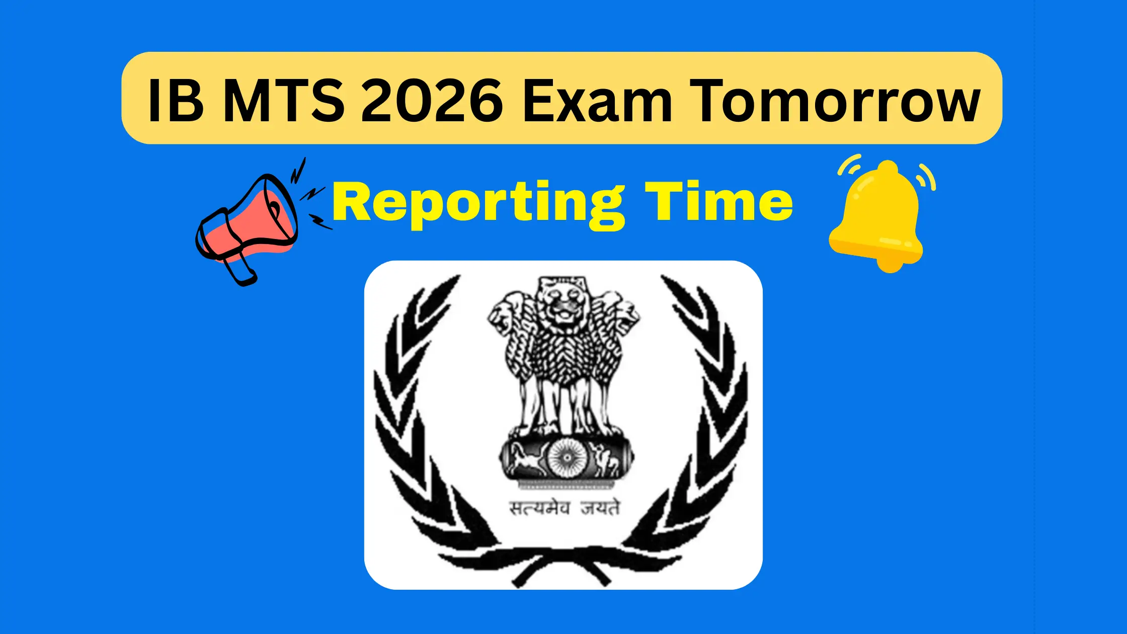 IB MTS 2026 Exam Tomorrow