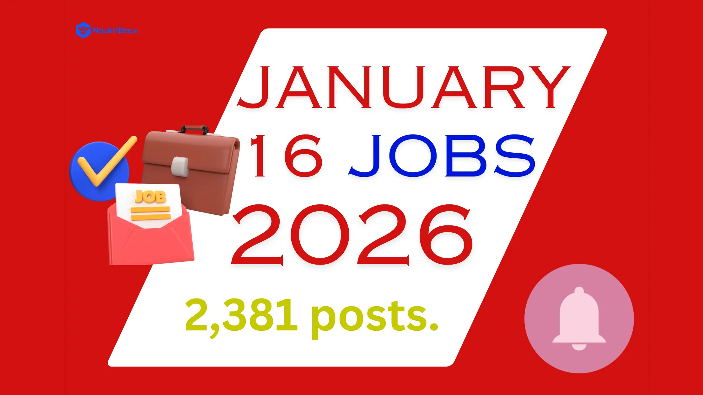 January 16 Jobs