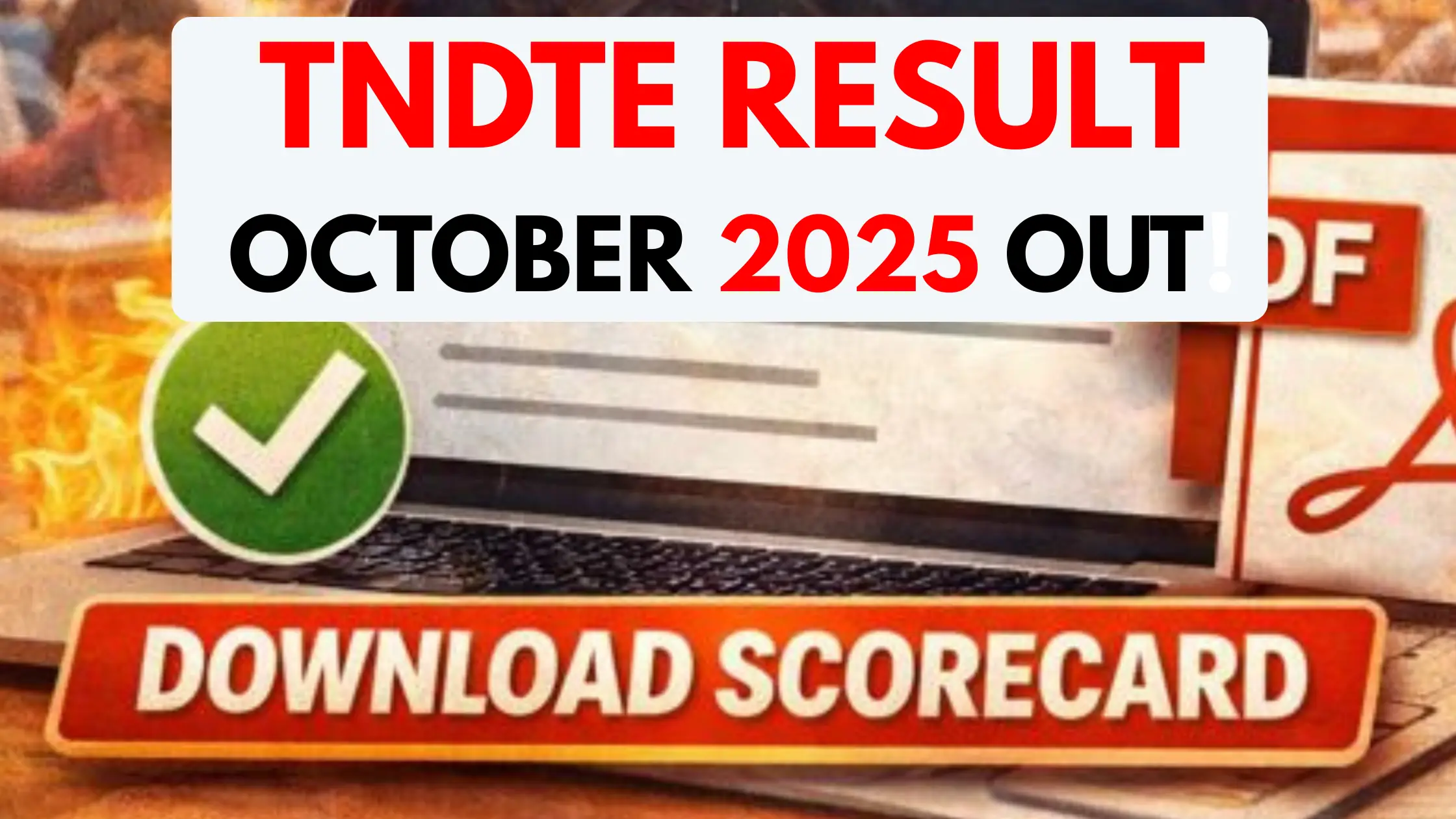 TNDTE Result October 2025