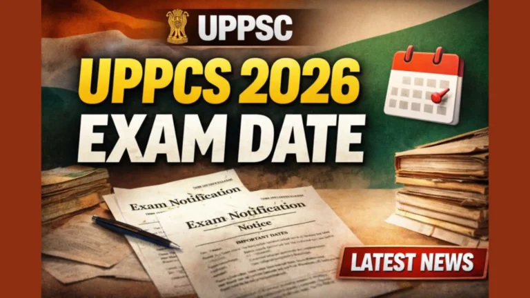 UPPCS 2026 Exam Date