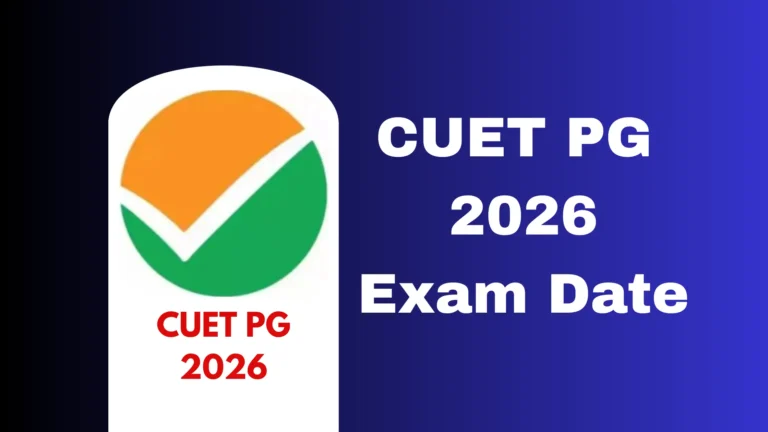 CUET PG 2026 Exam Date
