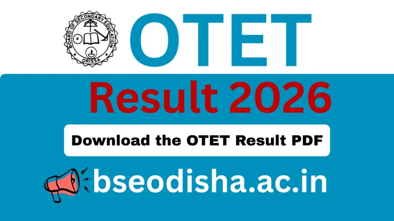 OTET Result Date 2026