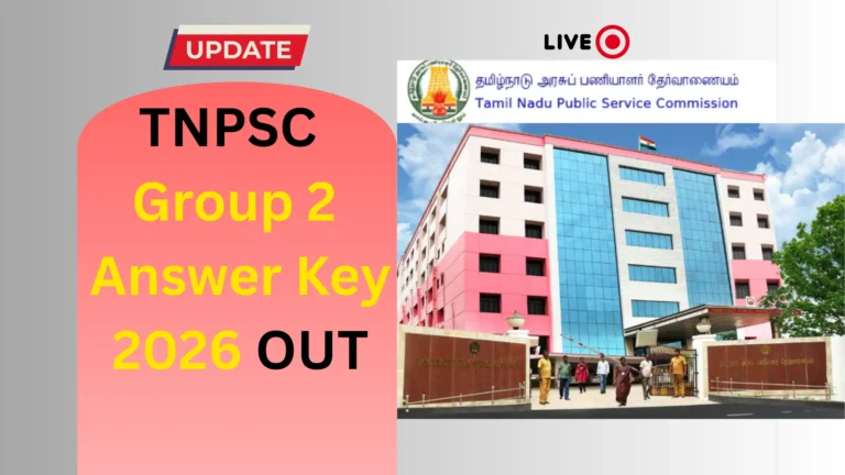 TNPSC Group 2 Answer Key 2026