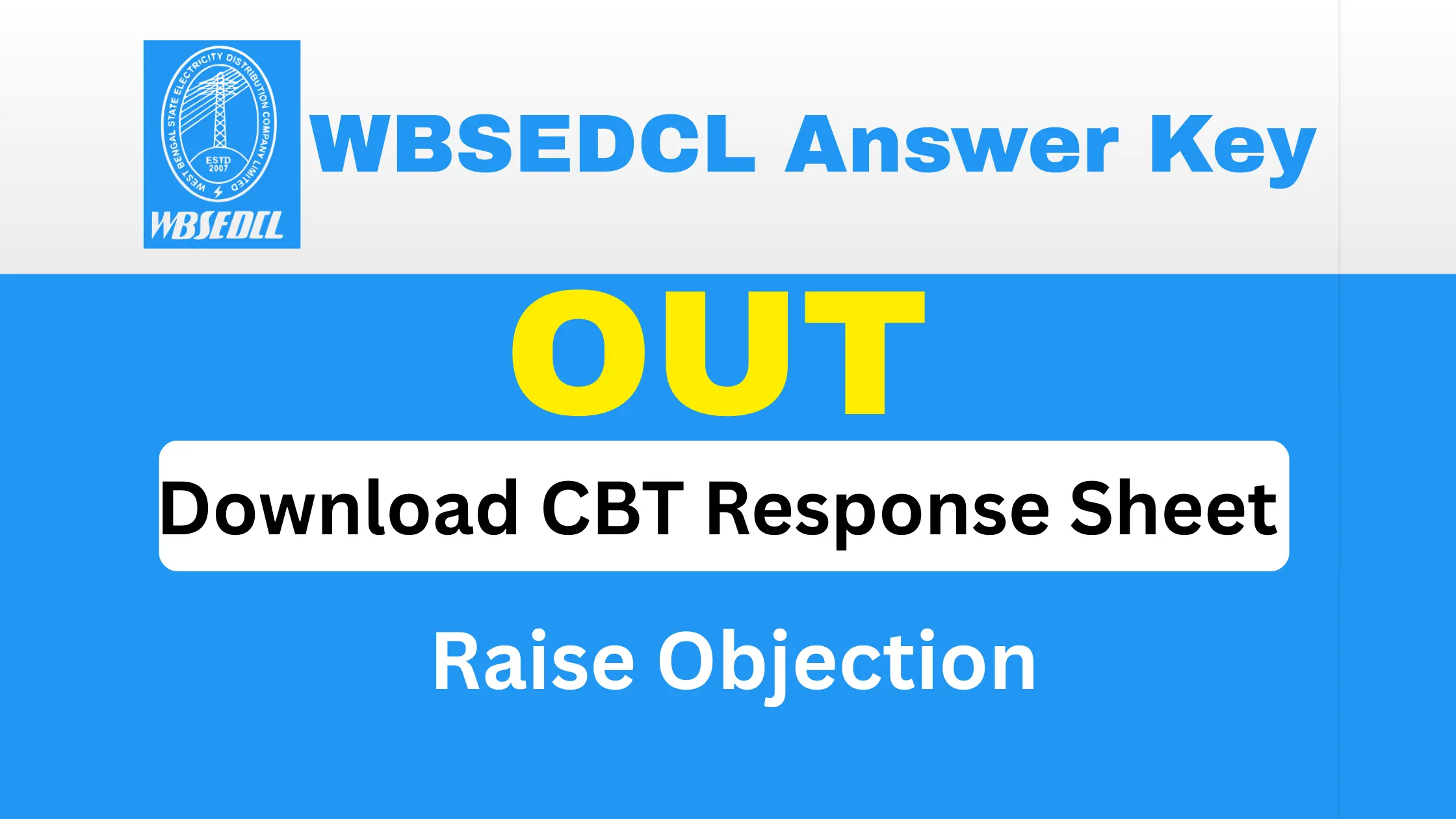 WBSEDCL Answer Key 2026