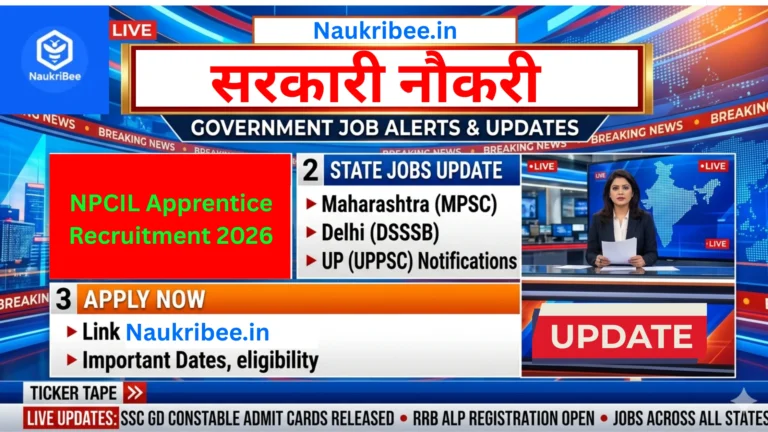 NPCIL Apprentice Recruitment 2026