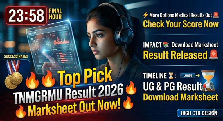 TNMGRMU Result 2026